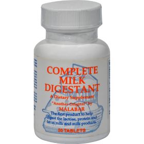 Malabar Complete Milk Digestant - 30 Tablets