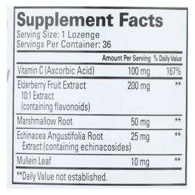 Quantum Elderberry Lozenges Raspberry - 36 Lozenges