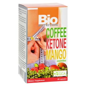 Bio Nutrition - Coffee Keytone Mango Combo - 60 Ct