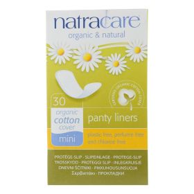 Natracare Natural Mini Panty Liners - 30 Pack