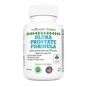 Prostate Support Supplement Formula with Saw Palmetto Extract and Bladder Control Complex 30 Day Supply