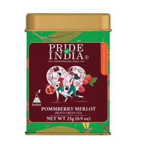 PommBerry Merlot (Fruity Green Tea) - 2 Pack (50 Tea Bags) 50ct