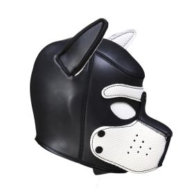 CR Rubber Dog Headgear (Option: White-M)